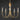 Maxim Lighting Paloma 5-Light Chandelier Gold Leaf