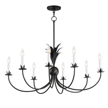 Maxim Lighting Paloma 8-Light Chandelier Anthracite