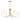 Maxim Lighting Paloma 8-Light Chandelier Gold Leaf