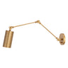 Maxim Lighting Shaka Swing Arm Wall Sconce Weathered Brass