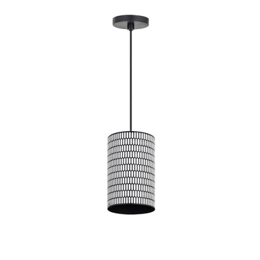 Maxim Lighting Shaka Mini Pendant Black/White