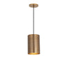 Maxim Lighting Shaka Mini Pendant Weathered Brass
