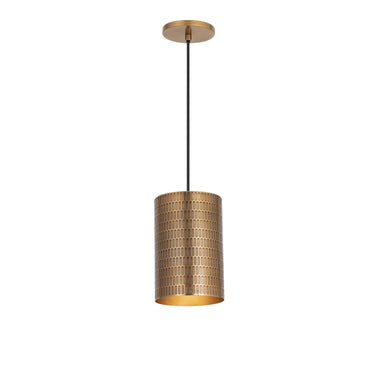 Maxim Lighting Shaka Mini Pendant Weathered Brass