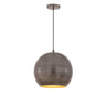 Maxim Lighting Aurelia 10" Pendant Pewter