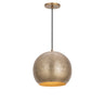 Maxim Lighting Aurelia 10" Pendant Weathered Brass