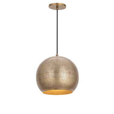 Maxim Lighting Aurelia 10" Pendant Weathered Brass