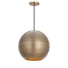 Maxim Lighting Aurelia 14" Pendant Weathered Brass