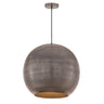 Maxim Lighting Aurelia 20" Pendant Pewter