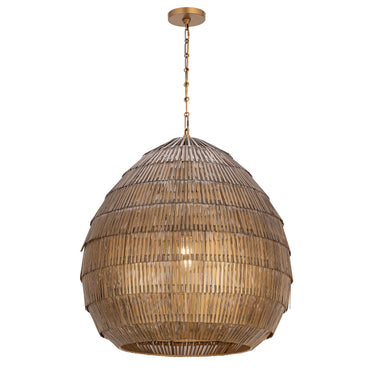 Maxim Lighting Gilda X-Large Pendant Antique Brass
