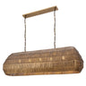 Maxim Lighting Gilda 5-Light Linear Pendant Antique Brass