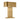 Natural brass table lamp with touch dimmer, Wyllis by Visual Comfort Modern