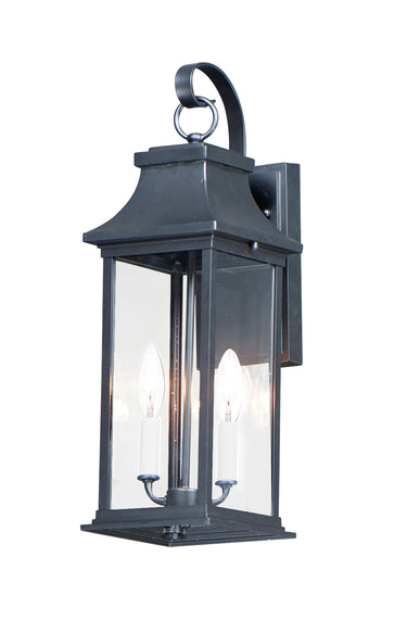 Maxim Lighting Vicksburg 2-Light Medium Outdoor Wall Sconce Black
