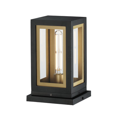 Maxim Lighting Neoclass Deck Lantern Black/Gold