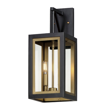 Maxim Lighting Neoclass 2-Light Outdoor Sconce Black/Gold