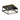 Maxim Lighting Neoclass 2-Light Outdoor Flush Mount Black/Gold