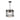 Maxim Lighting Belfry Semi-Flush/Pendant Black