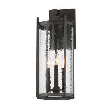 Maxim Lighting Belfry 3-Light Wall Sconce Black