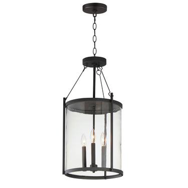 Maxim Lighting Belfry 3-Light Pendant Black