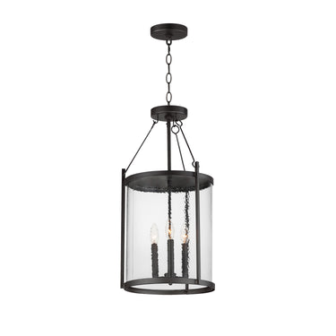 Maxim Lighting Belfry 3-Light Pendant Black