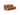 Rust modern convertible sofa bed ideal for condos and lofts