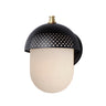 Maxim Lighting Perf Outdoor Wall Sconce Black/Gold