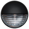 Costaluz 3019 wall sconce: Black / Clear inside | Besa Lighting