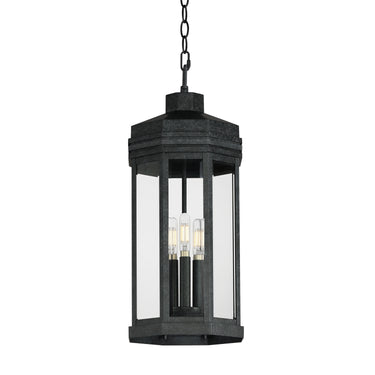 Maxim Lighting Wright 3-Light Outdoor Pendant Black Patina