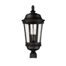 Maxim Lighting Dover Cast 3-Light Outdoor Pole/Post Lantern Bronze