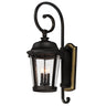 Maxim Lighting Dover Cast 3-Light Outdoor Wall Lantern Bronze