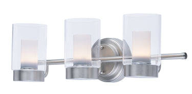 Maxim Lighting Mod 3-Light LED Vanity Satin Nickel