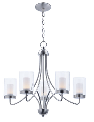 Maxim Lighting Mod 5-Light LED Chandelier Satin Nickel