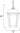 Maxim Lighting Dover Cast 3-Light Outdoor Hanging Lantern Bronze