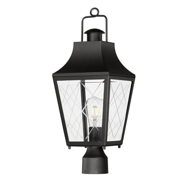 Maxim Lighting Storybook Outdoor Post Black