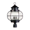 Maxim Lighting Portsmouth 3-Light Outdoor Pole/Post Lantern Oil Rubbed Bronze