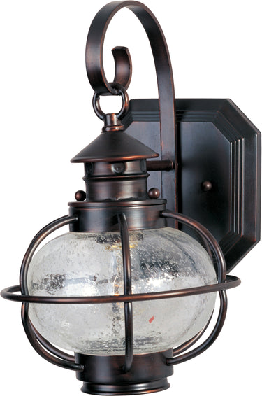 Maxim Lighting Portsmouth Outdoor Wall Lantern Oil Rubbed Bronze