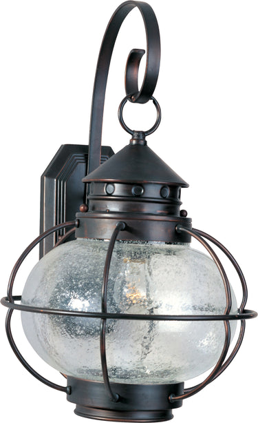 Maxim Lighting Portsmouth Outdoor Wall Lantern Oil Rubbed Bronze
