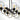 Maxim Lighting Bauhaus 6-Light Linear Chandelier Bronze/Satin Brass
