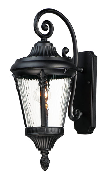 Maxim Lighting Sentry Outdoor Wall Sconce Black