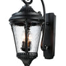 Maxim Lighting Sentry 3-Light Outdoor Wall Sconce Black