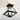 Maxim Lighting Prism 9" Outdoor Flush Mount Black