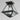 Maxim Lighting Prism 9" Outdoor Flush Mount Black