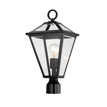 Maxim Lighting Prism Outdoor Post Lantern Black