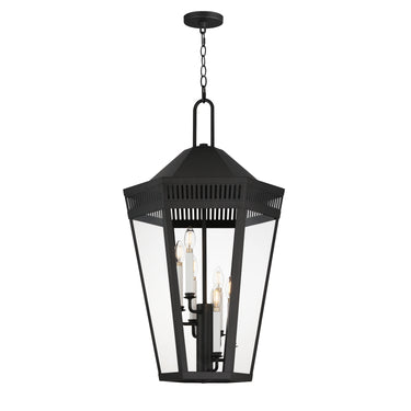 Maxim Lighting Oxford Outdoor 6-Light Pendant Black