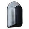 Costaluz 3062 wall sconce: Black / Clear inside | Besa Lighting