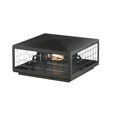 Maxim Lighting Magnus 2-Light Deck Lantern Black