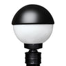 Costaluz 3078 post lantern: Black | Besa Lighting