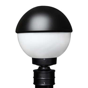 Costaluz 3078 post lantern: Black | Besa Lighting