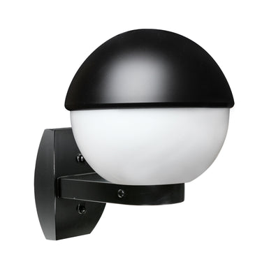 Costaluz 3078 wall lantern: Black | Besa Lighting