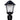 Costaluz 3100 post lantern: Black | Besa Lighting
