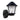 Costaluz 3100 wall lantern: Black | Besa Lighting